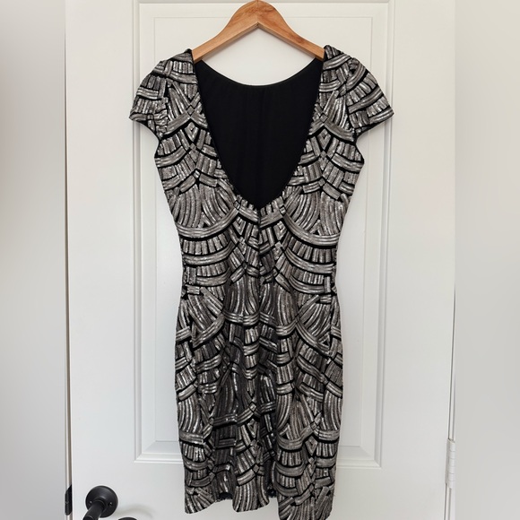 Dress the Population Tabitha Sequin Bodycon Mini Dress Party, Cocktail, Formal M - Picture 8 of 9